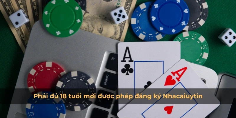 Phải đủ 18 tuổi mới được phép đăng ký Nhacaiuytin